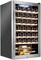 Schmecke 34-Bottle Wine Fridge, Freestanding Wine Refrigerator, Small Wine Cooler